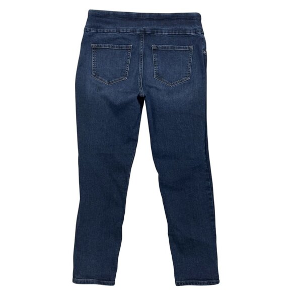 Lee Jegging Jeans 16W Petite Short Slim Fit Skinny Leg Mid Rise Sculpting 16 - Picture 3 of 5